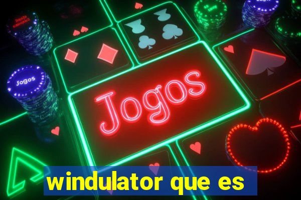 windulator que es